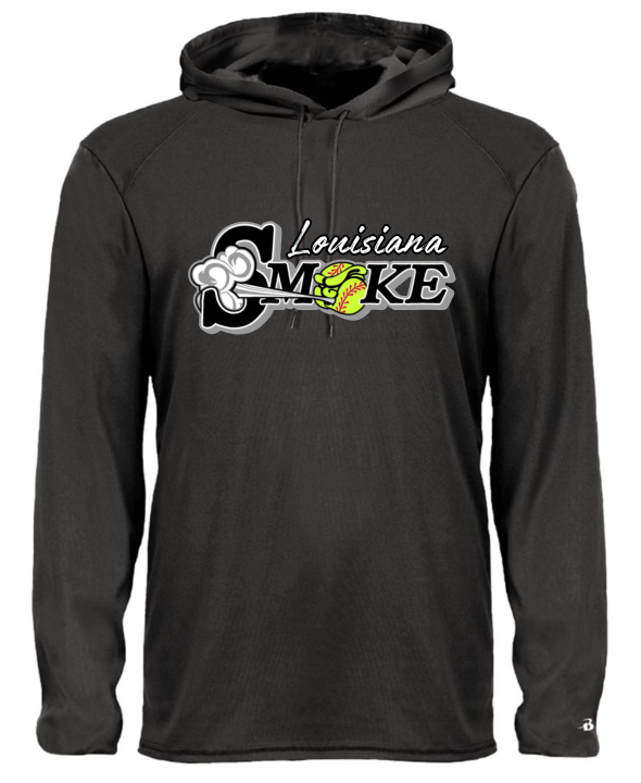 LA Smoke L/S Hooded Tee