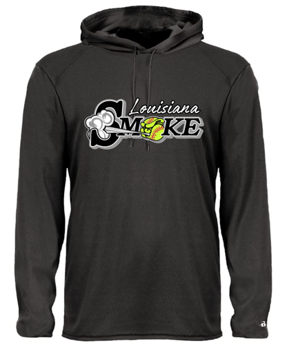 LA Smoke L/S Hooded Tee