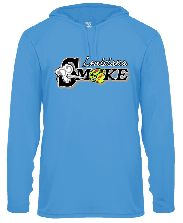 LA Smoke L/S Hooded Tee